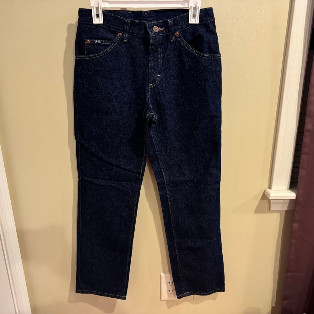 Lee Men's Dark Indigo Straight Jeans